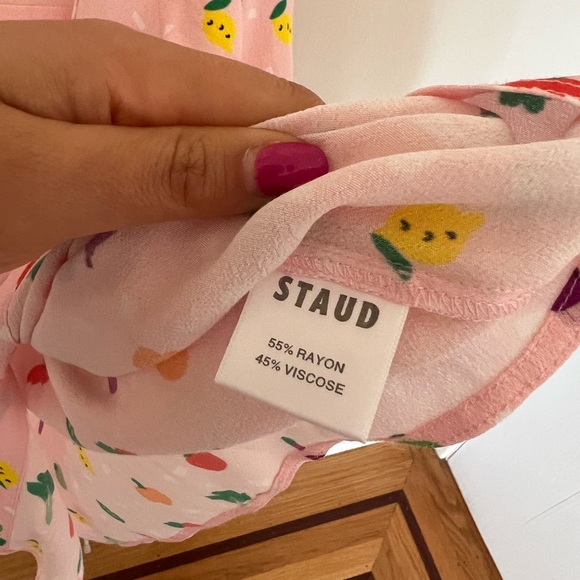 New STAUD Short Sleeve Print Shirt - Picture 3 of 3